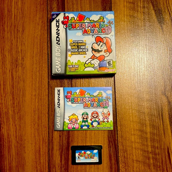 Super Mario Advance (Nintendo Game Boy Advance, 2001) - Picture 1 of 7